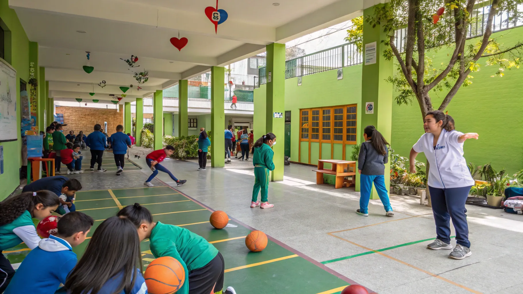 niños jugando en articulo ley de los 60 minutos de actividad fisica chile