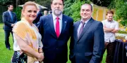 27 Visita Luxemburgo recepcio  n Gabriel agustin go