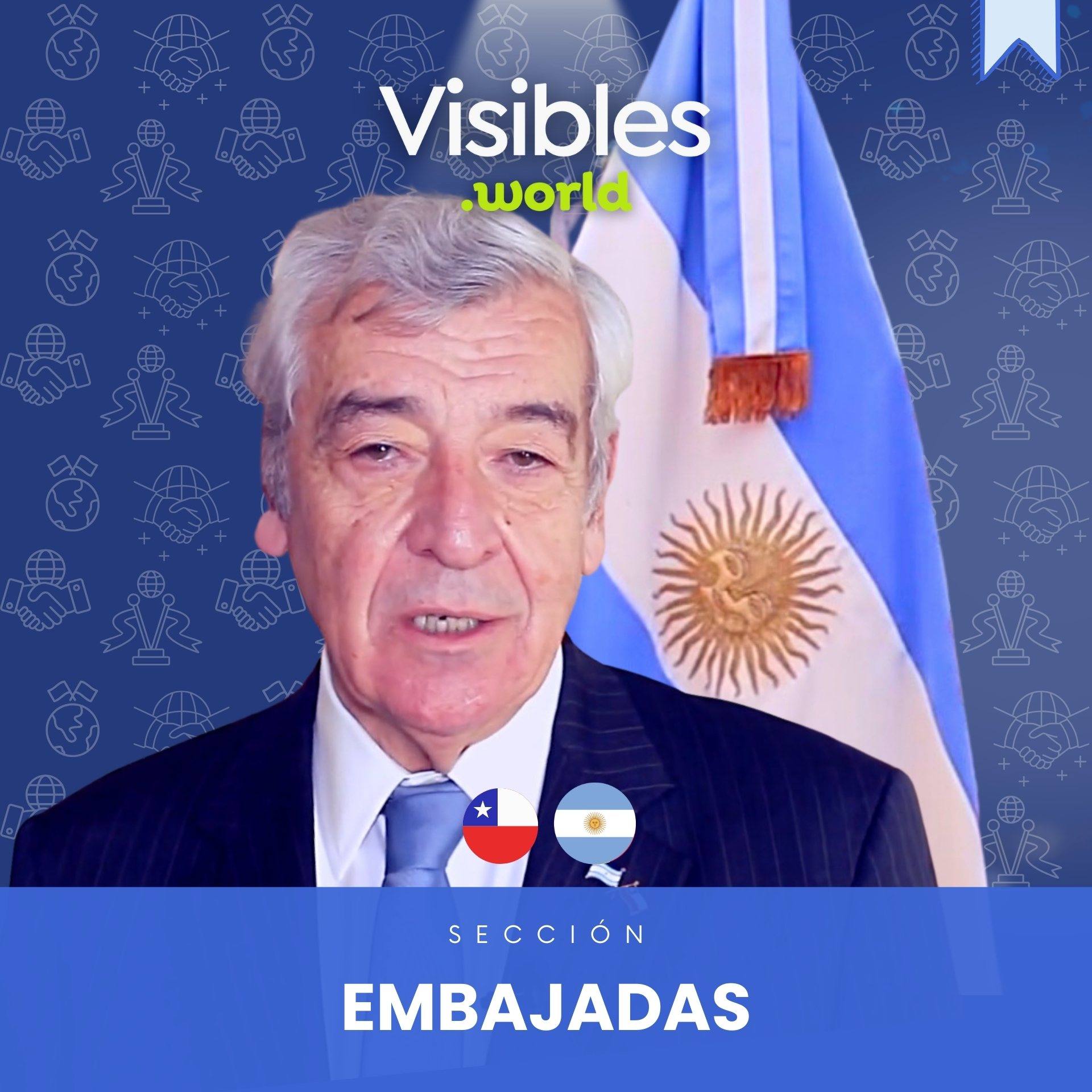 <a href="index.php?option=com_tags&view=tag&id[0]=8:embajadas-tv">Sección Embajadas TV de Visibles World Magazine</a>, <a href="index.php?option=com_tags&view=tag&id[0]=15:argentina-en-chile">Argentina en Chile</a>, <a href="index.php?option=com_tags&view=tag&id[0]=21:diplomacia">Diplomacia</a>, <a href="index.php?option=com_tags&view=tag&id[0]=22:dias-nacionales">Días Nacionales</a>