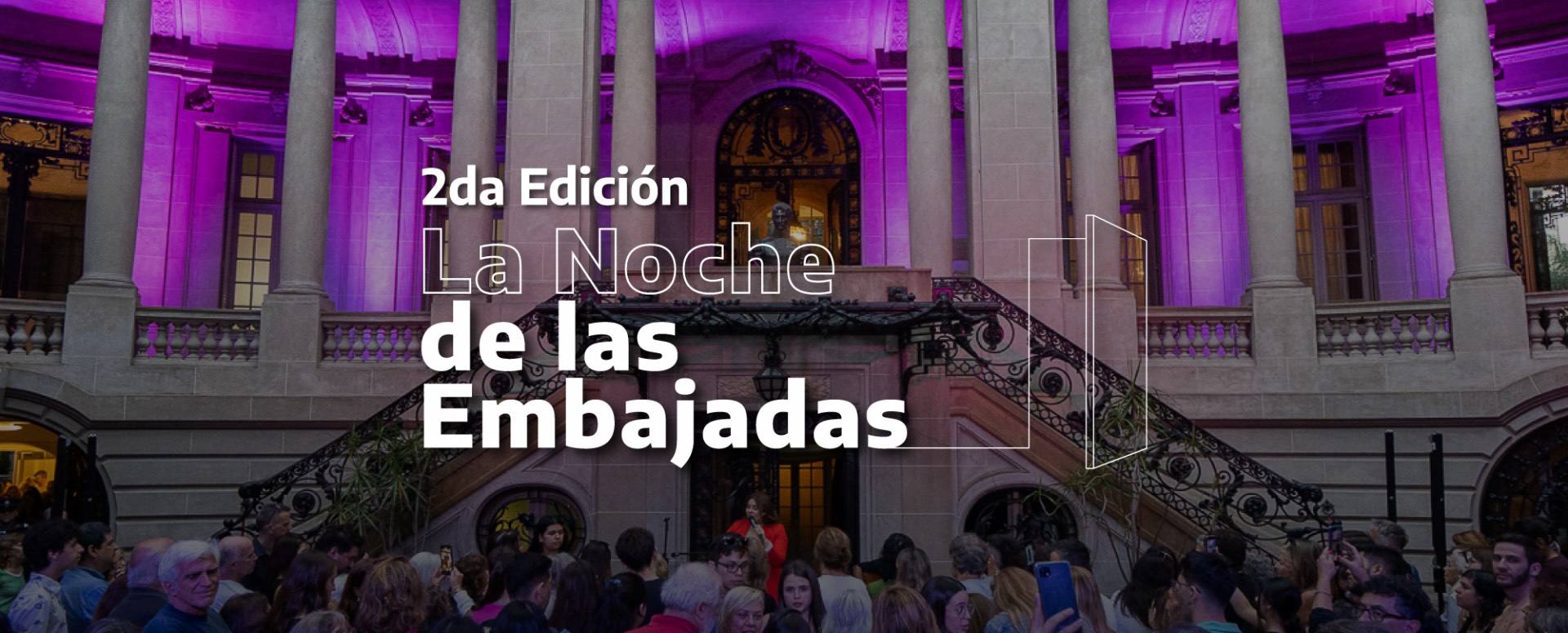 segunda edición Noche de las Embajadas